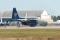 For the final maneuver of the eleven-minute show, the Fat Albert crew makes a steep descent, and stops the C-130T in 1,200 feet. The crew concludes the show by putting the engines in full reverse and backing up to cheers from the show crowd.