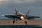 A test pilot in an F-35C takes off from the USS Dwight D. Eisenower (CVN-69) during Operational Testing in the summer of 2015.